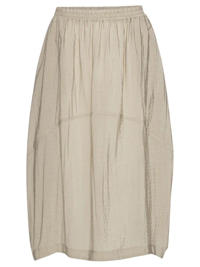 FROWN SKIRT - COLD BEIGE - 1