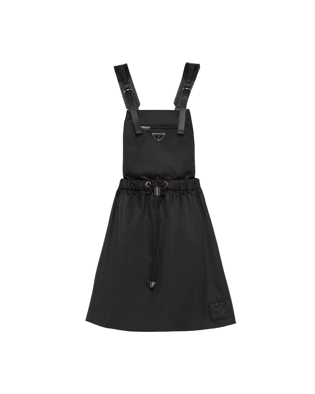 Re-Nylon Gabardine pinafore dress - 1