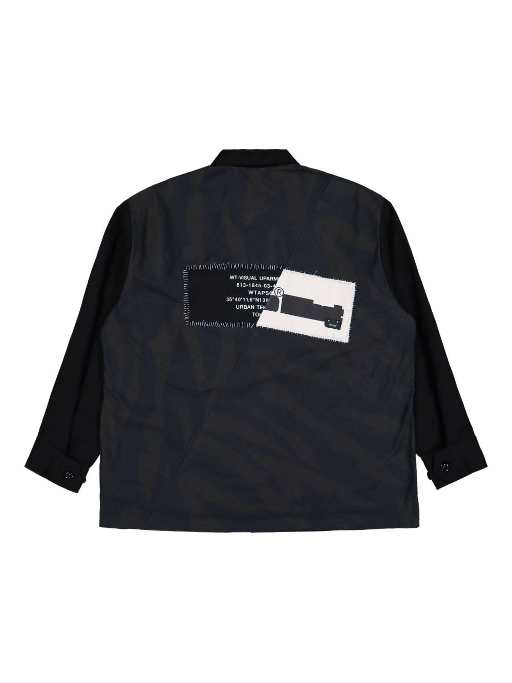 multi-pocket cotton shirt - 3