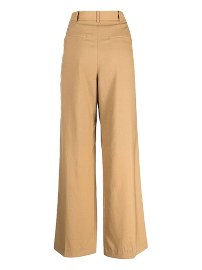LOW CLASSIC straight-leg wool trousers outlook