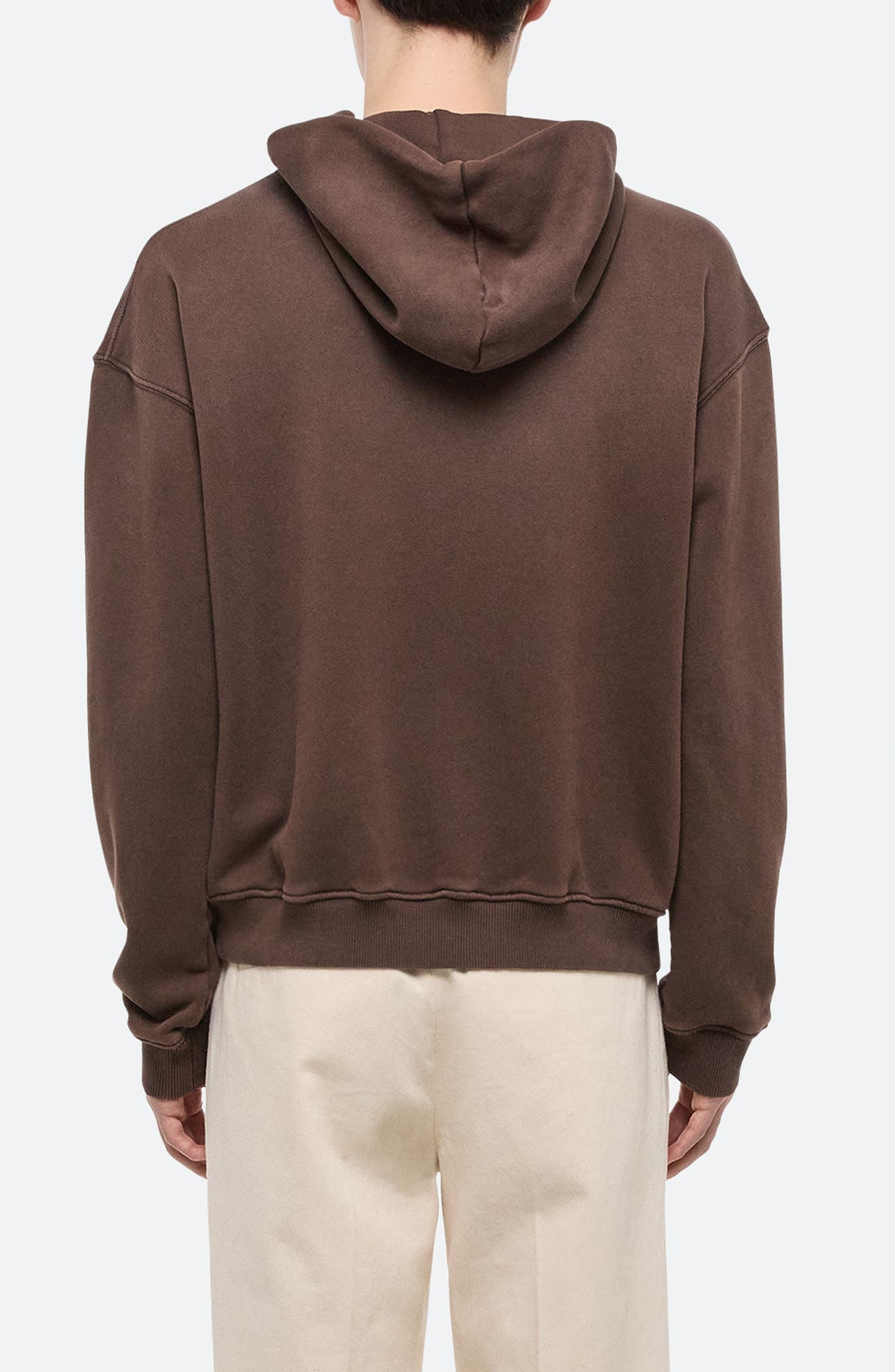 Helmut Lang Lazer Studio Hoodie in Espresso - 2