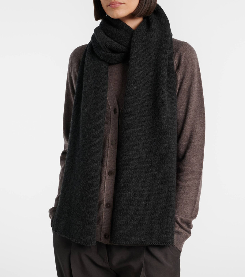 The Row Neki cashmere scarf outlook