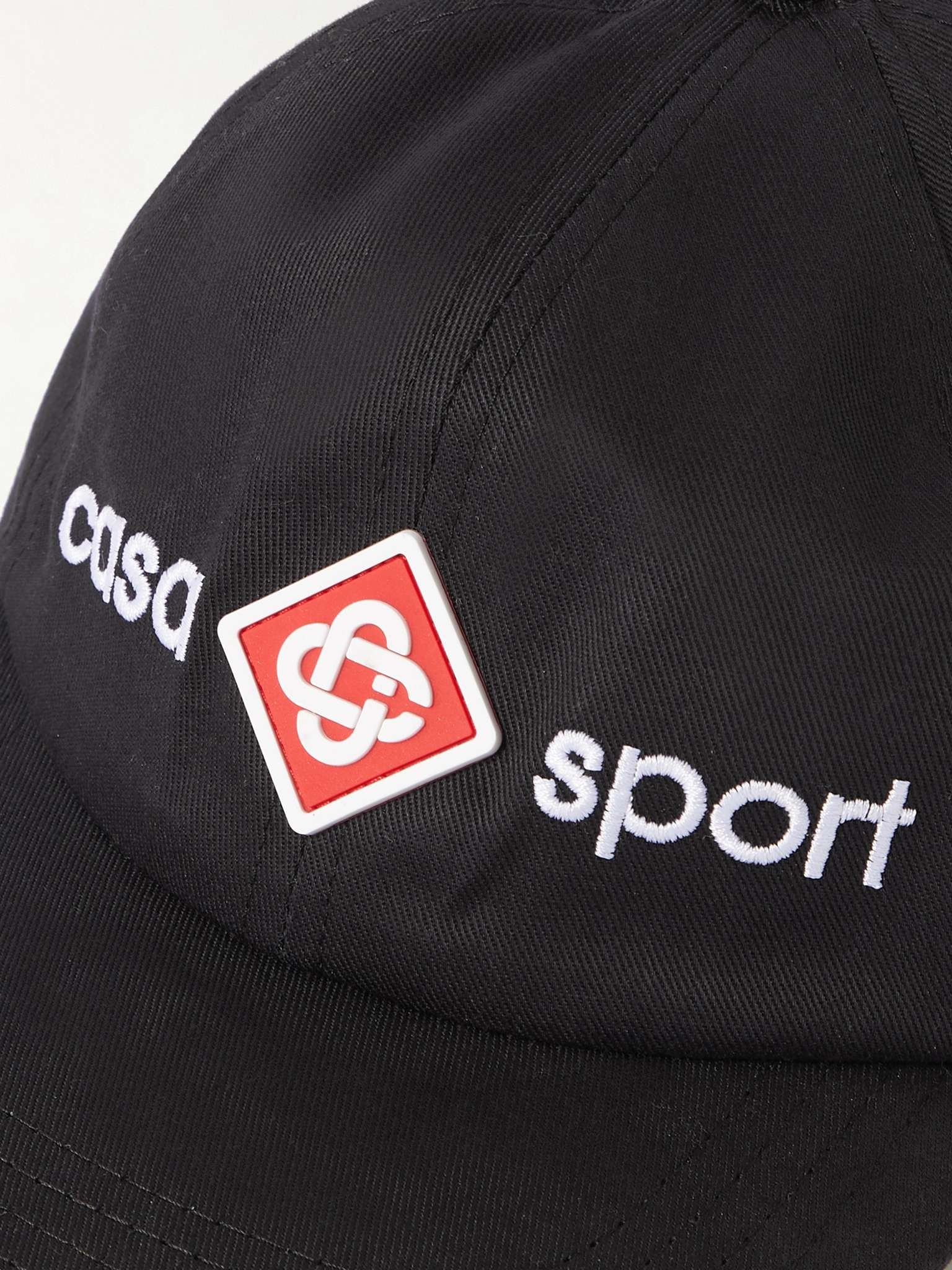 Casa Sport Logo-Embroidered Cotton-Twill Baseball Cap - 4