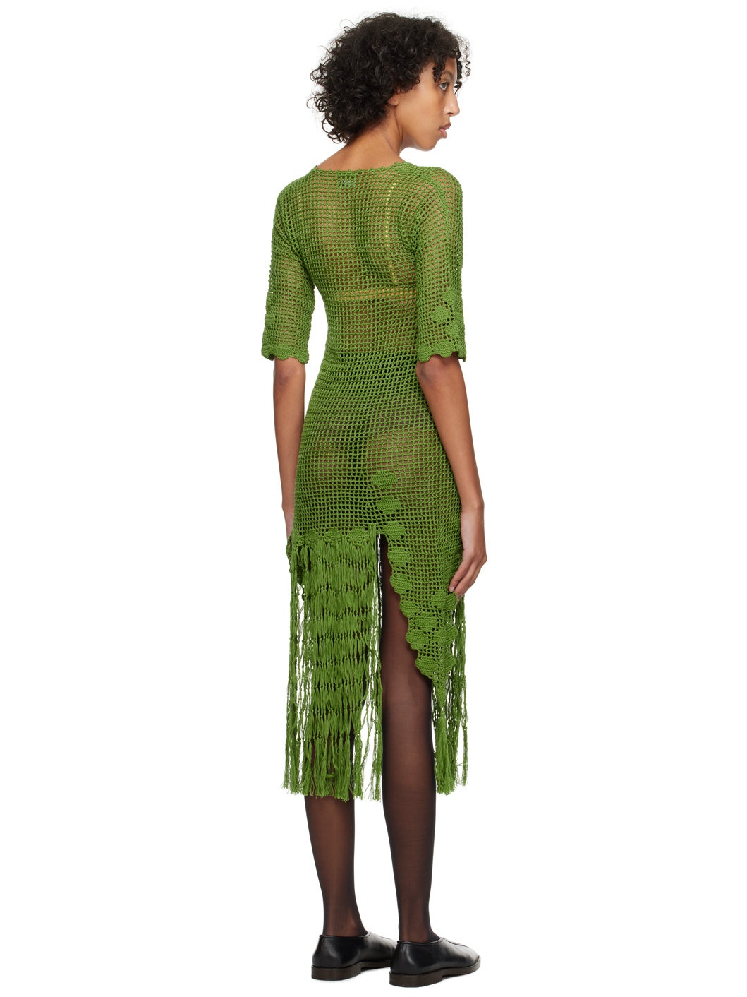 Green Flint Midi Dress - 3