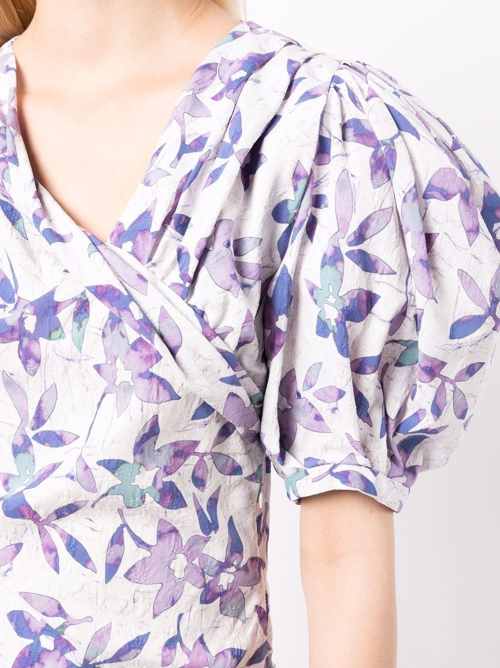 Madinea floral-print blouse - 5