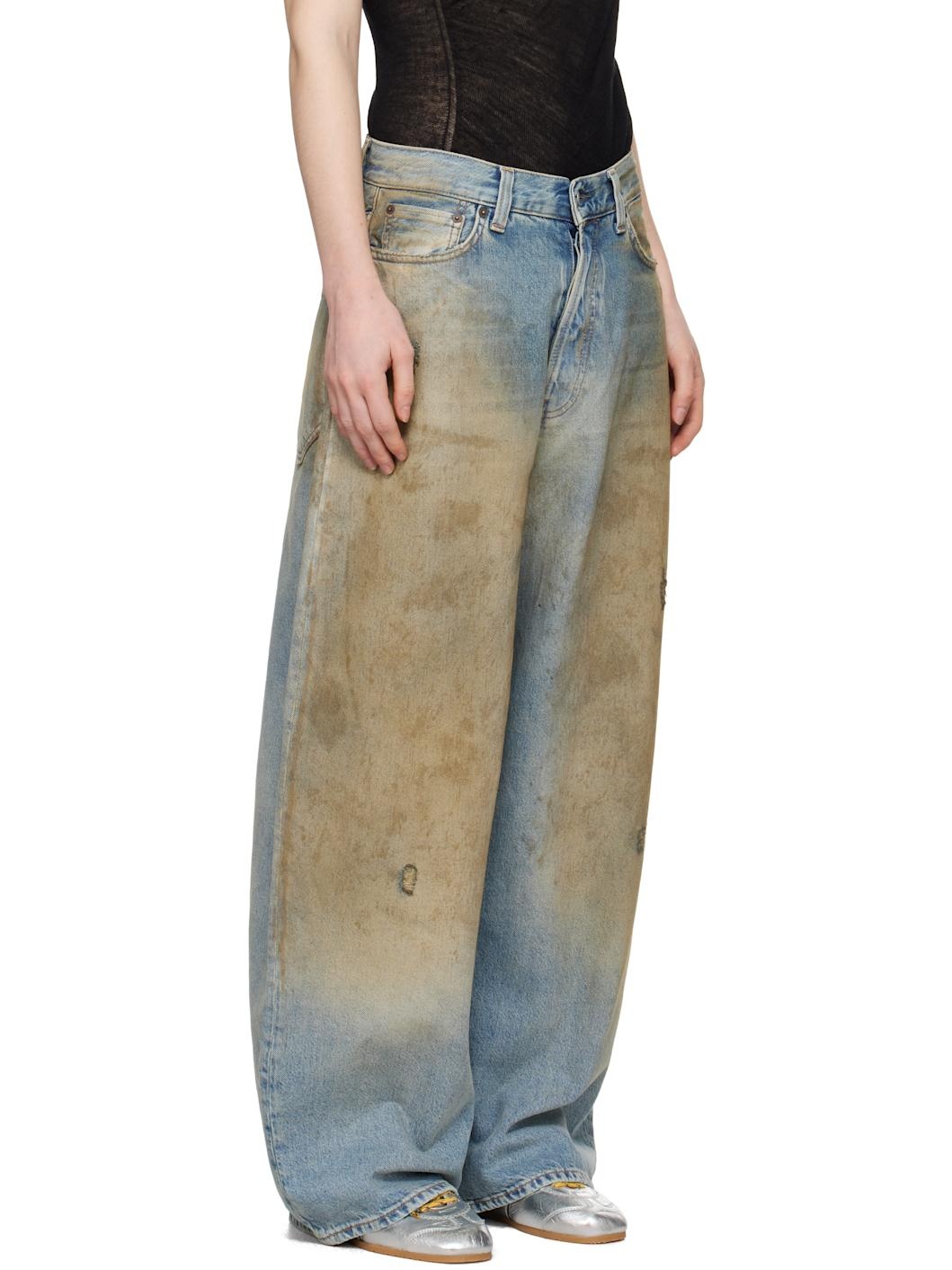 Blue Super Baggy Fit 2023 Jeans - 2