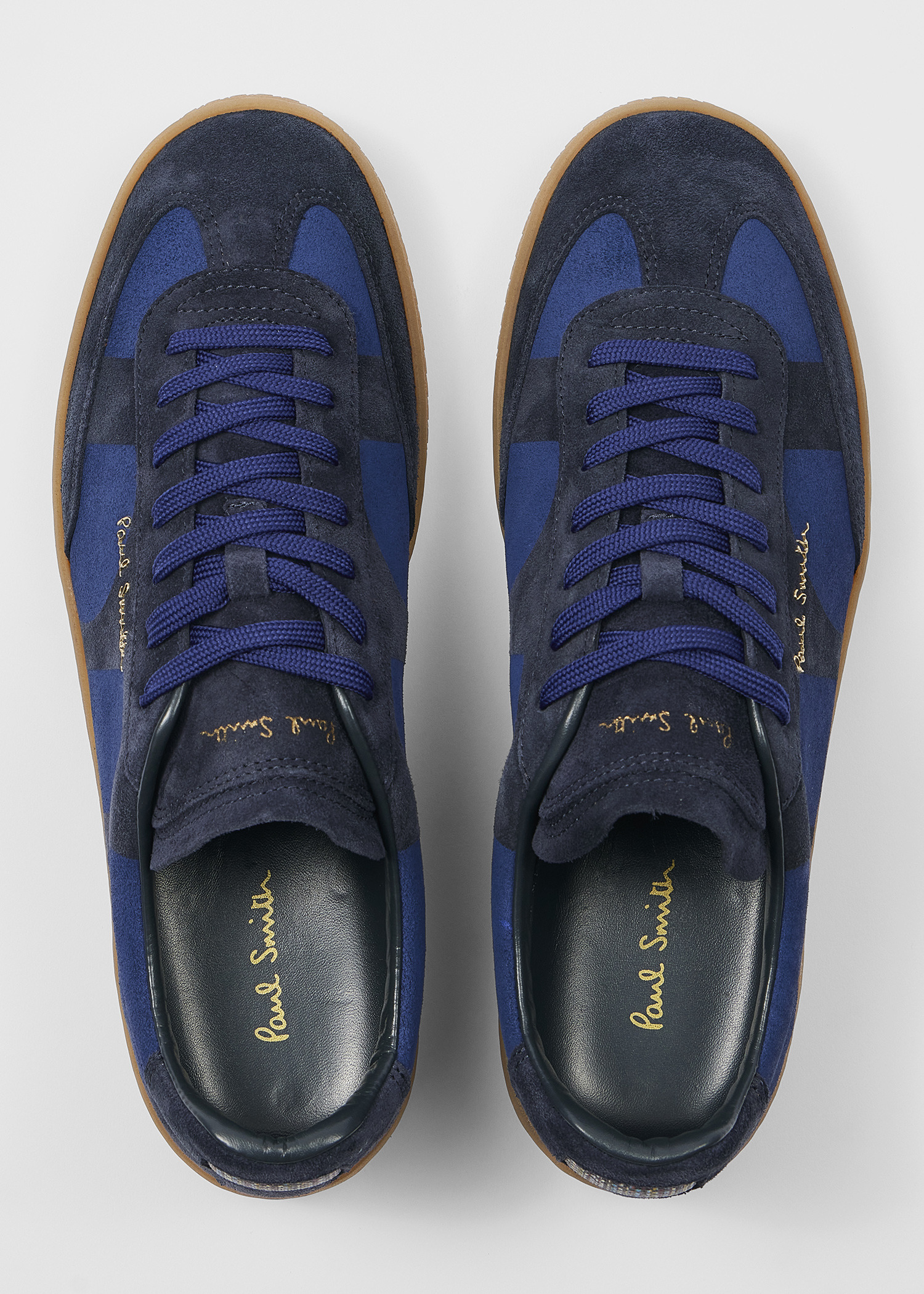 Navy Suede 'Como' Trainers - 5