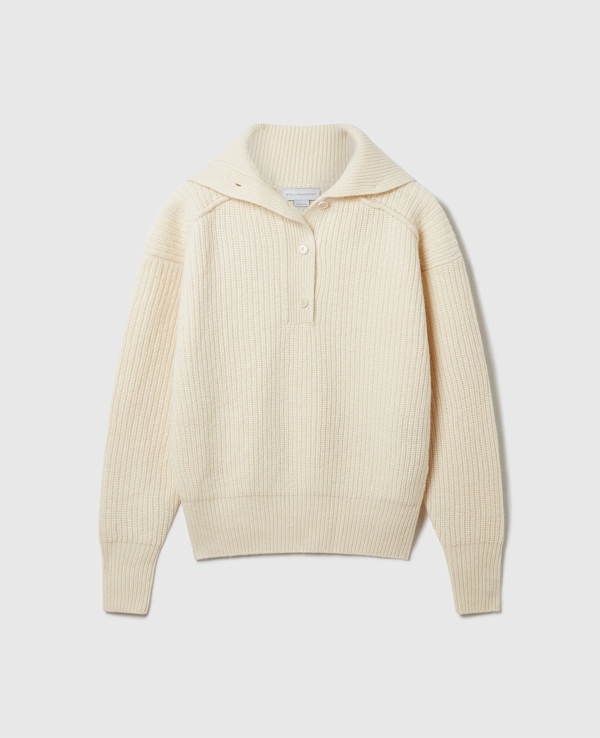 Recycled Cashmere Turtleneck Jumper - 1