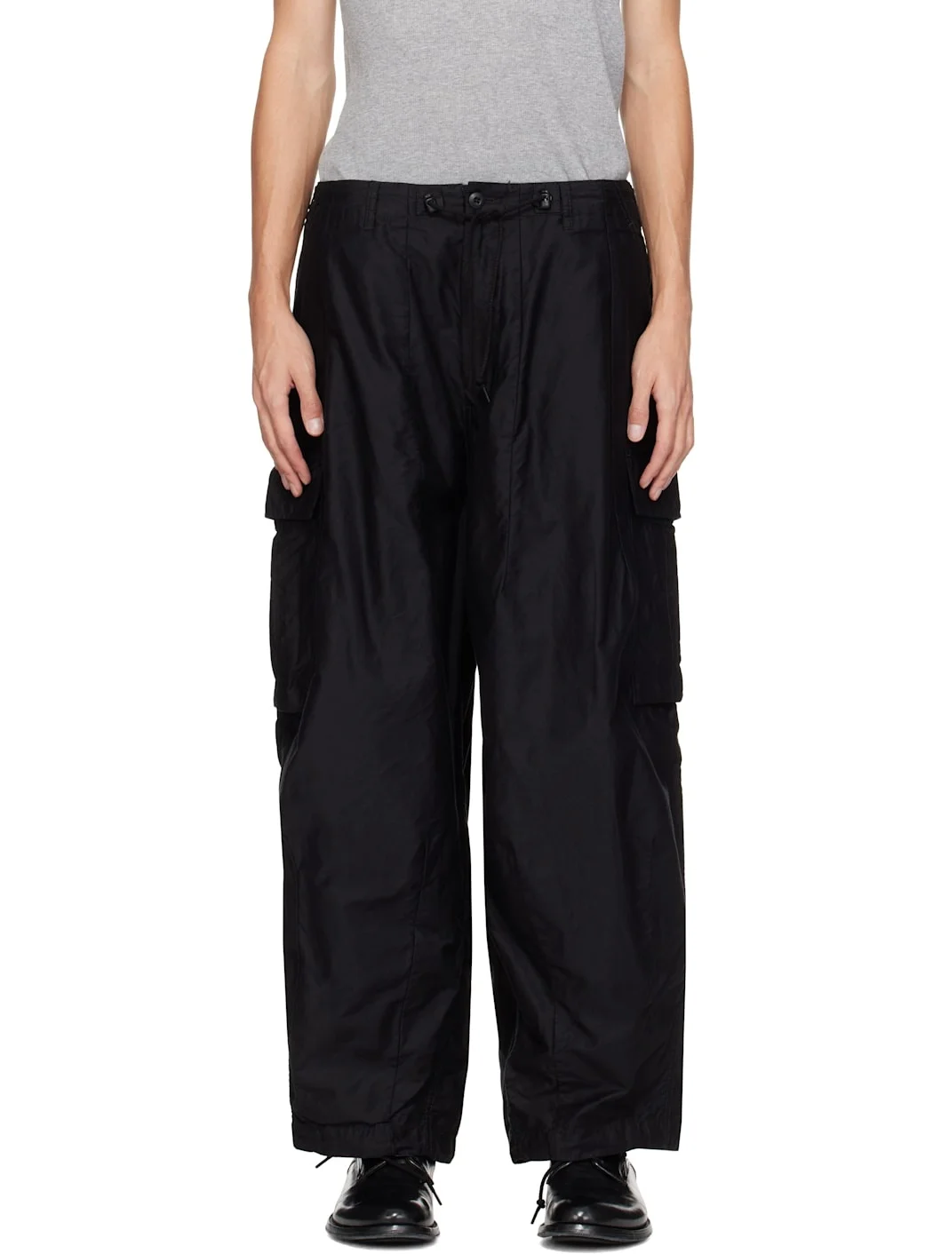 Black H.D. Cargo Pants - 1