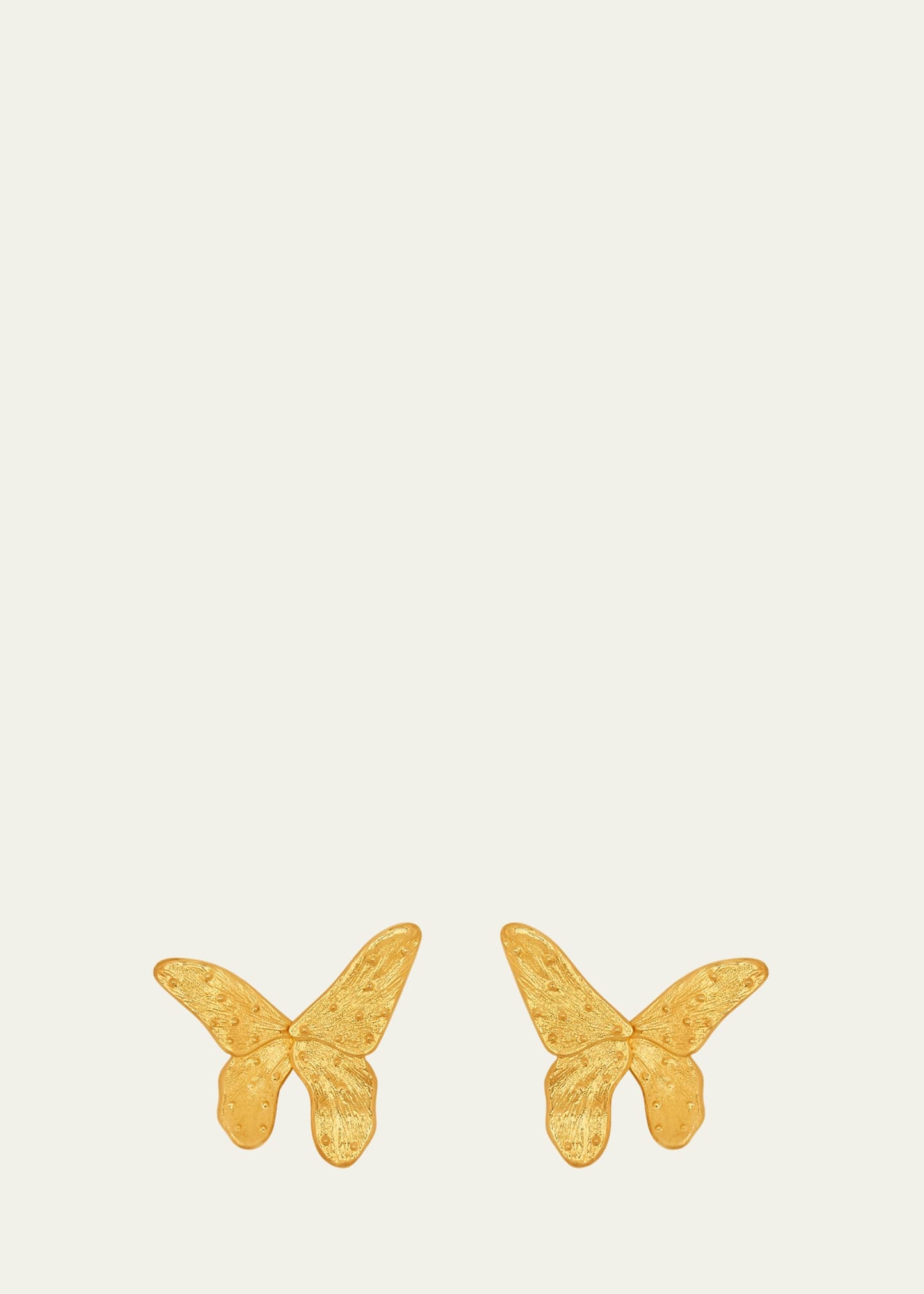 Butterfly Stud Earrings - 1