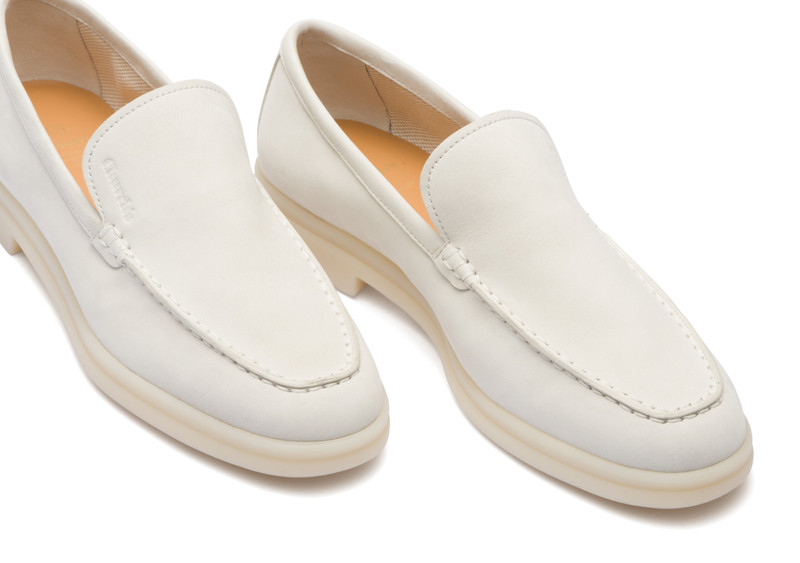 Lyn
Nubuck Loafer Bright white 4