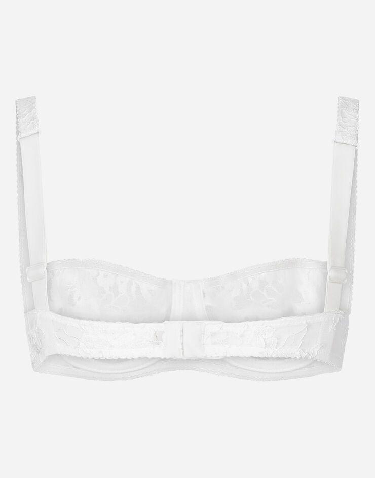 Lace balconette bra - 2