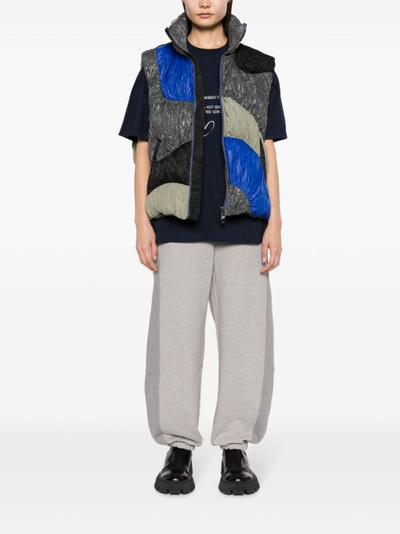 ADER error two-tone cotton track pants outlook