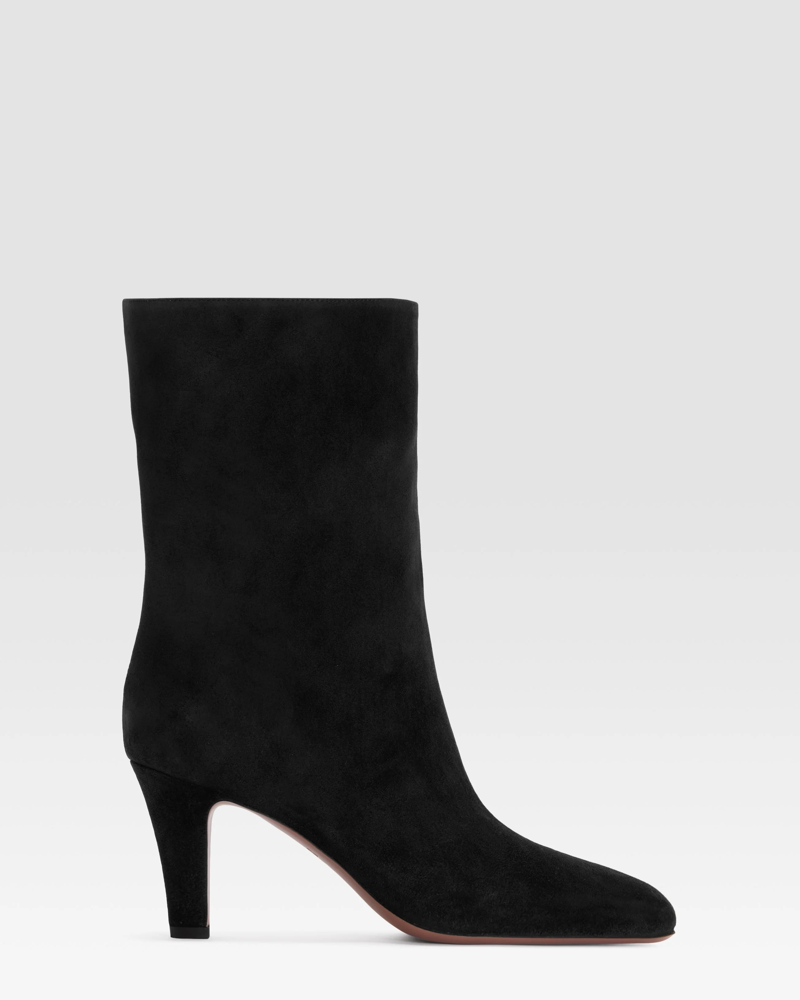 SUEDE ANKLE BOOT - 1