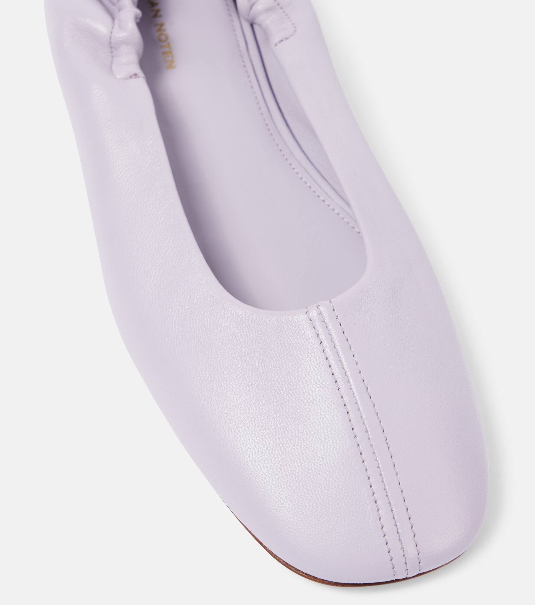 Leather ballet flats - 5