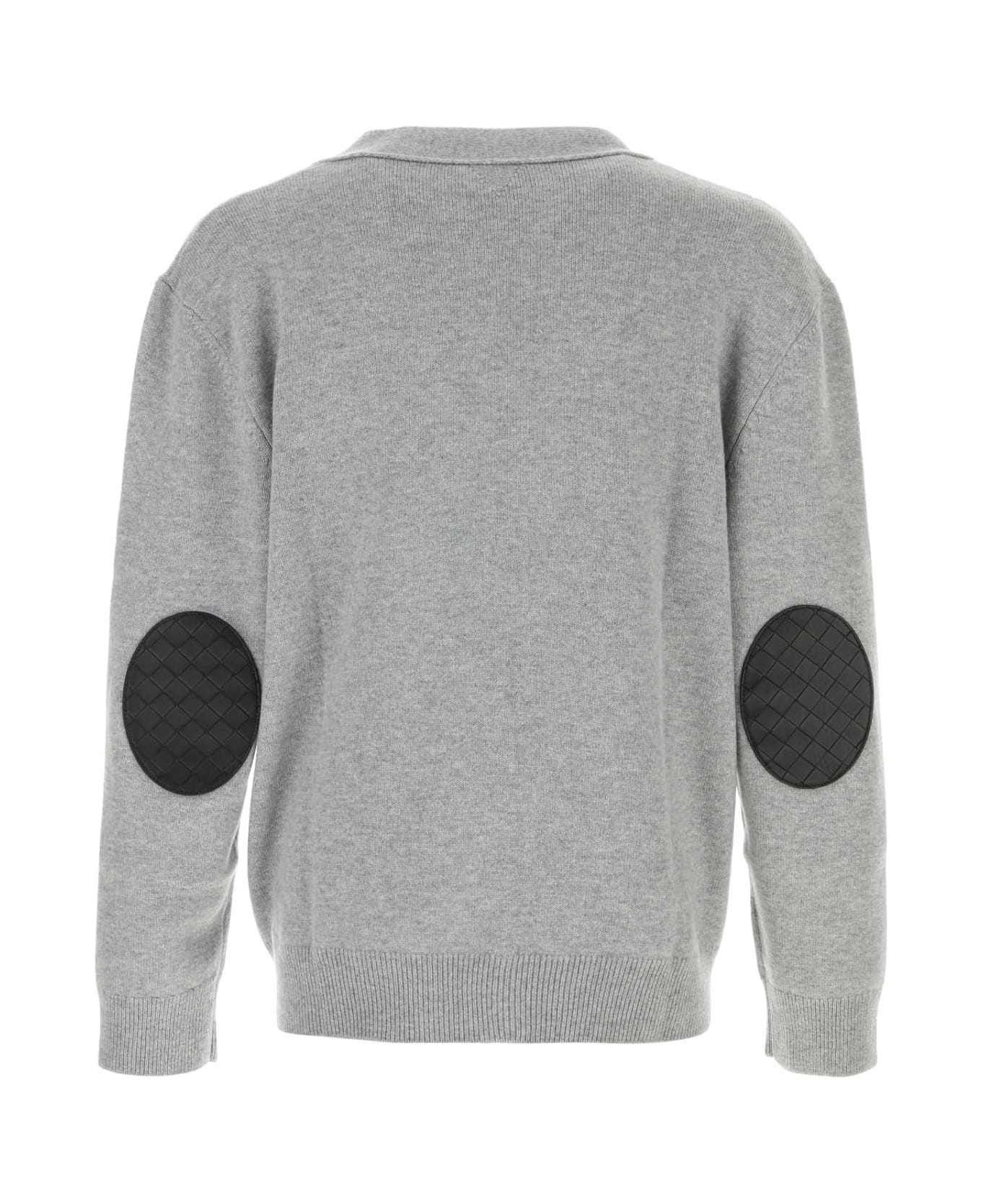 Grey Cashmere Cardigan - 2