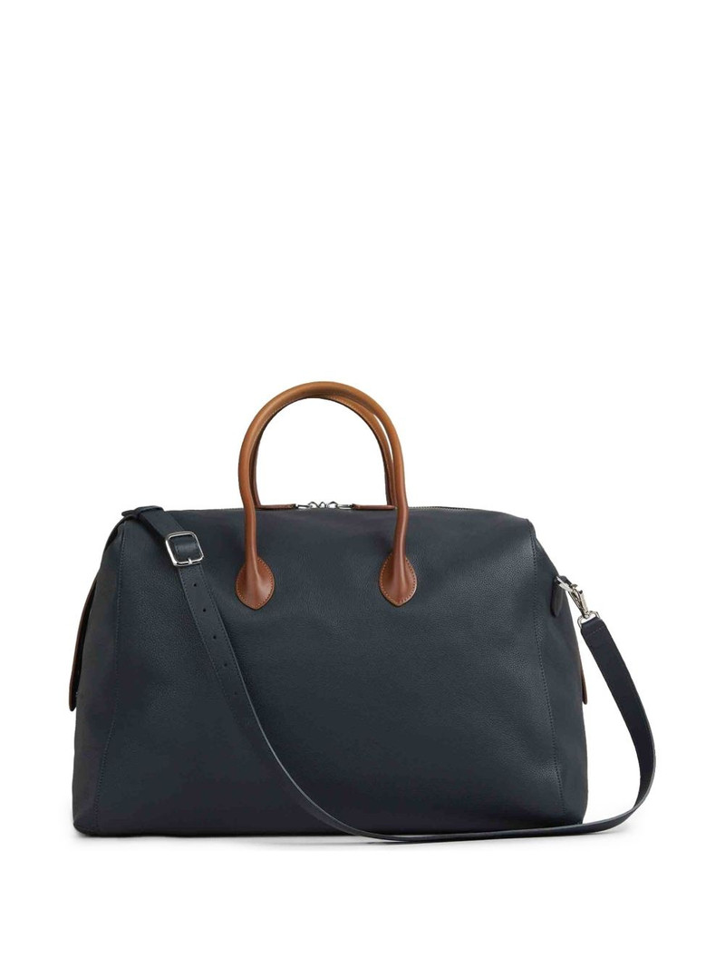 Santoni leather travel bag outlook