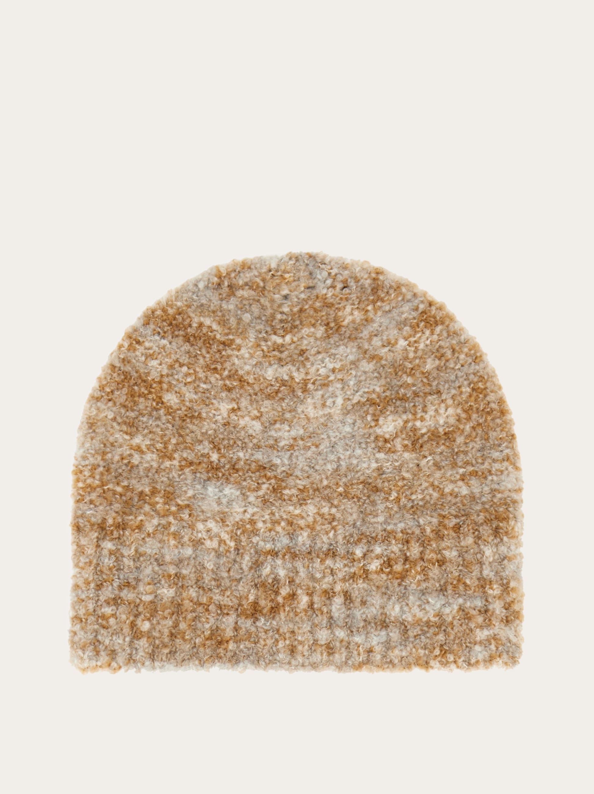 Bouclé yarn beanie - 3