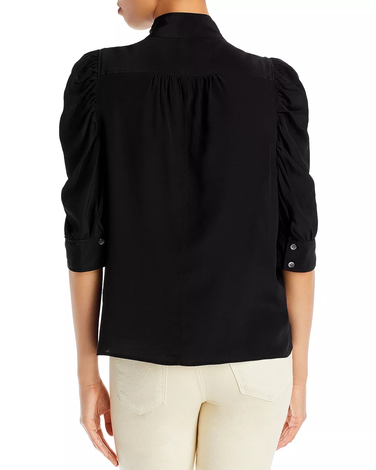 Gillian Puffed Shoulder Blouse - 2