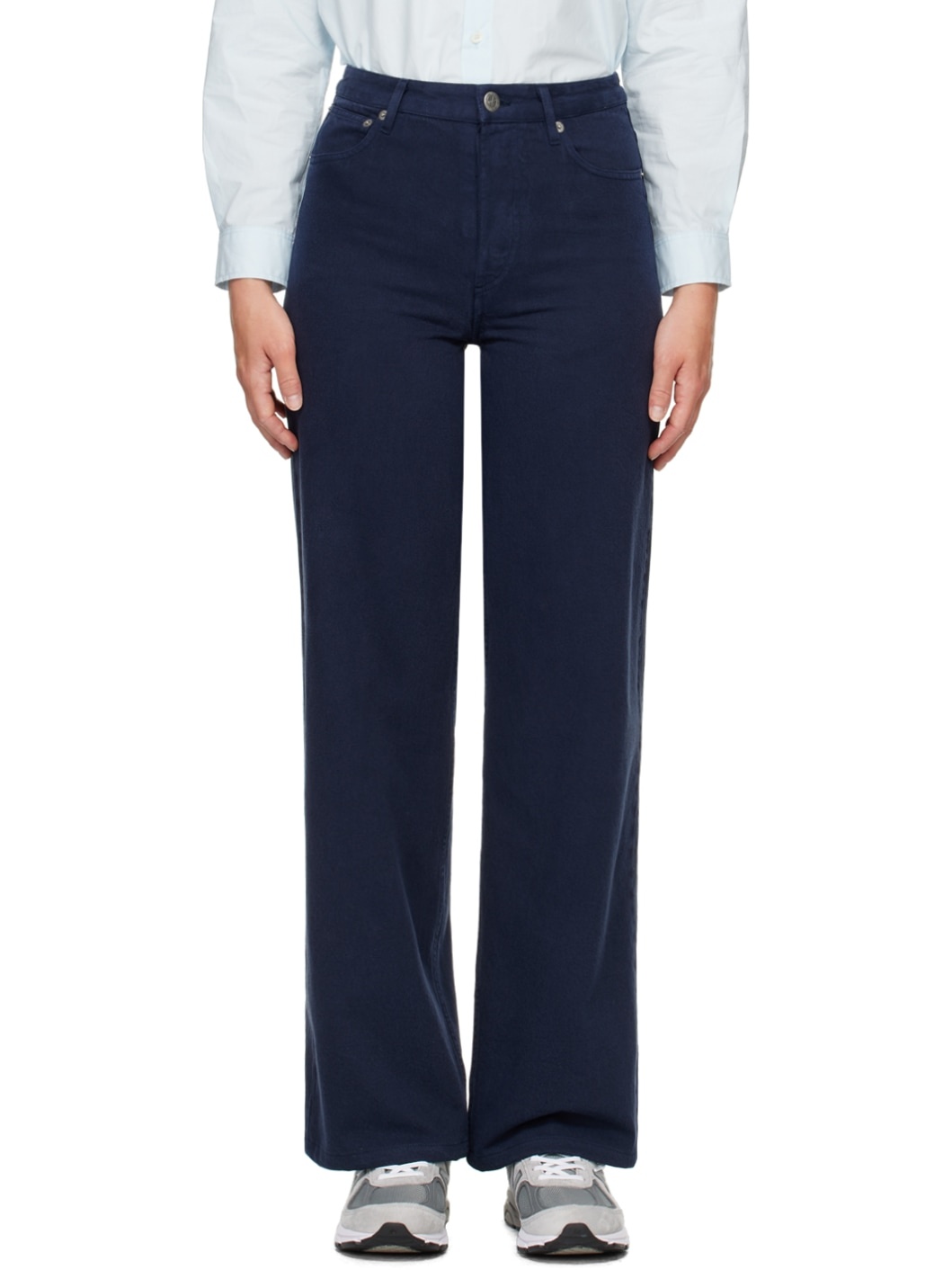 Navy Elisabeth Jeans - 1
