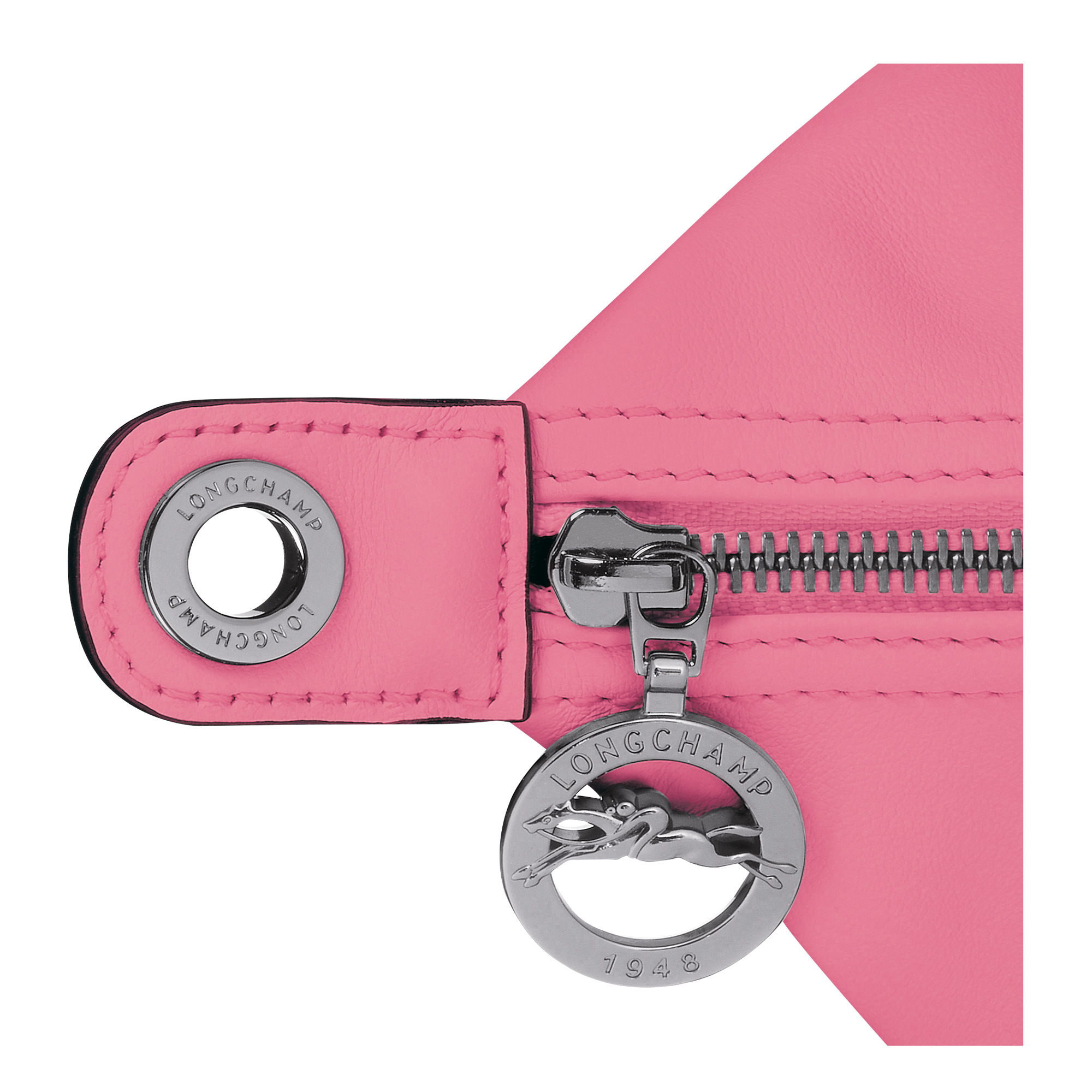 Le Pliage Xtra M Hobo bag Pink - Leather - 6