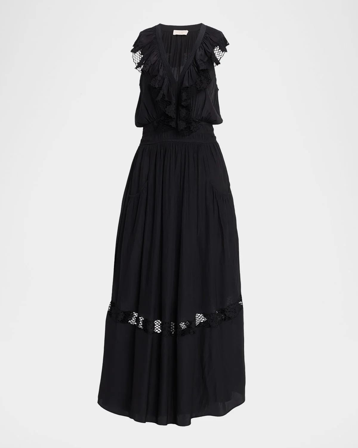 Laila V-Neck Maxi Dress - 1