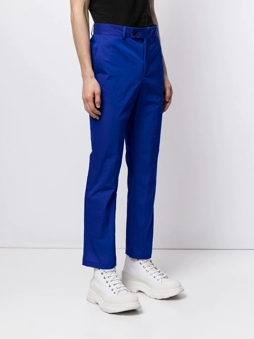 Crinkle tailored trousers - 5