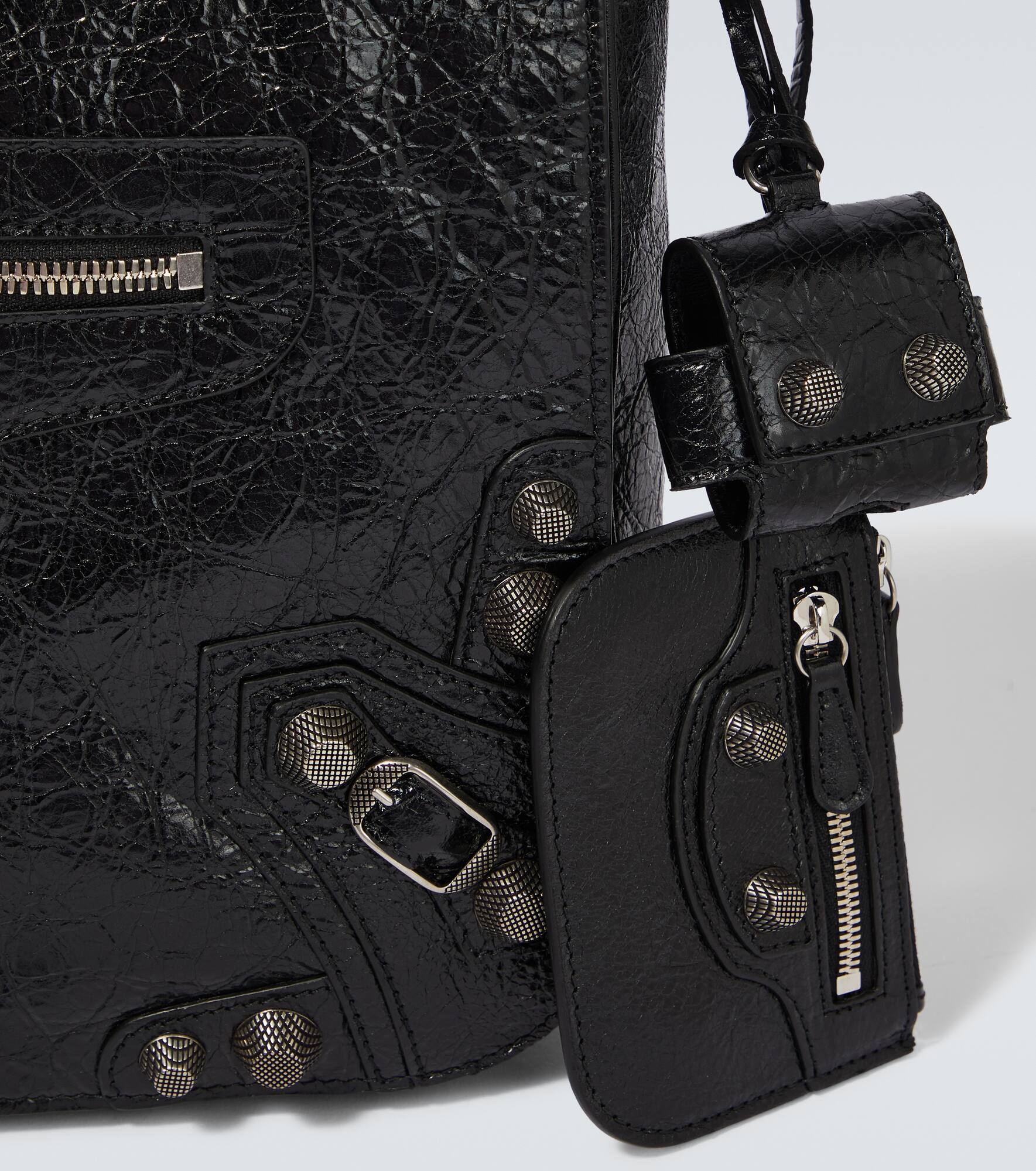 Le Cagole Medium leather shoulder bag - 6