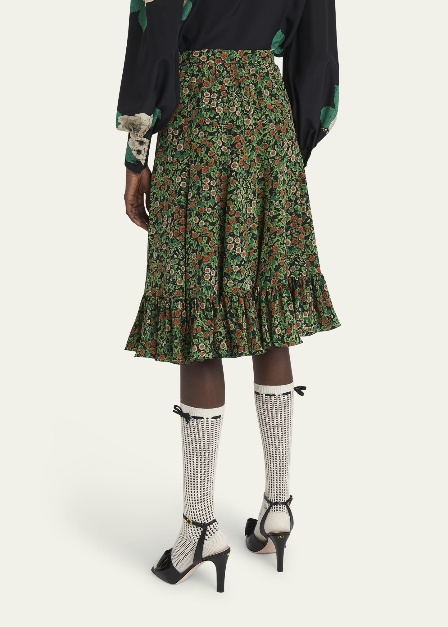 Petales Damour Margherita Ruffle Skirt - 3