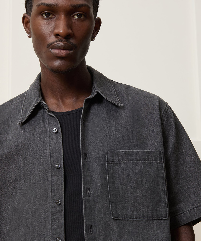 Denim Big Shirt 4
