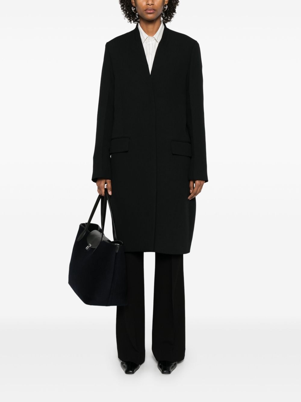 Deep pleat coat - 2
