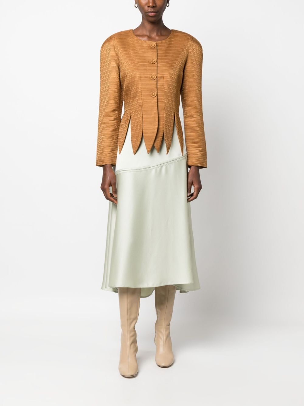 Wade ribbed satin jacket - 2