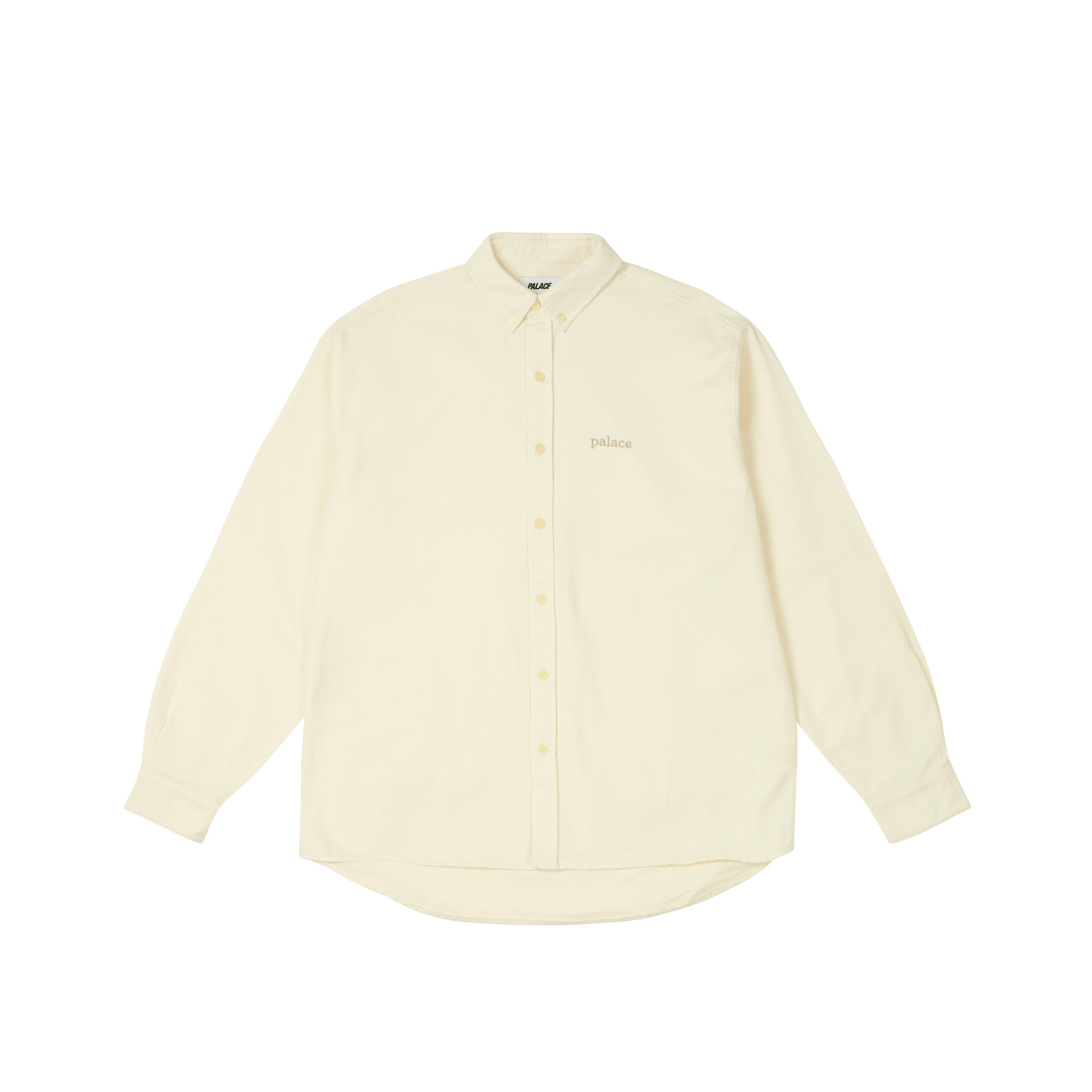 PALACE OXFORD SHIRT SOFT WHITE - 1