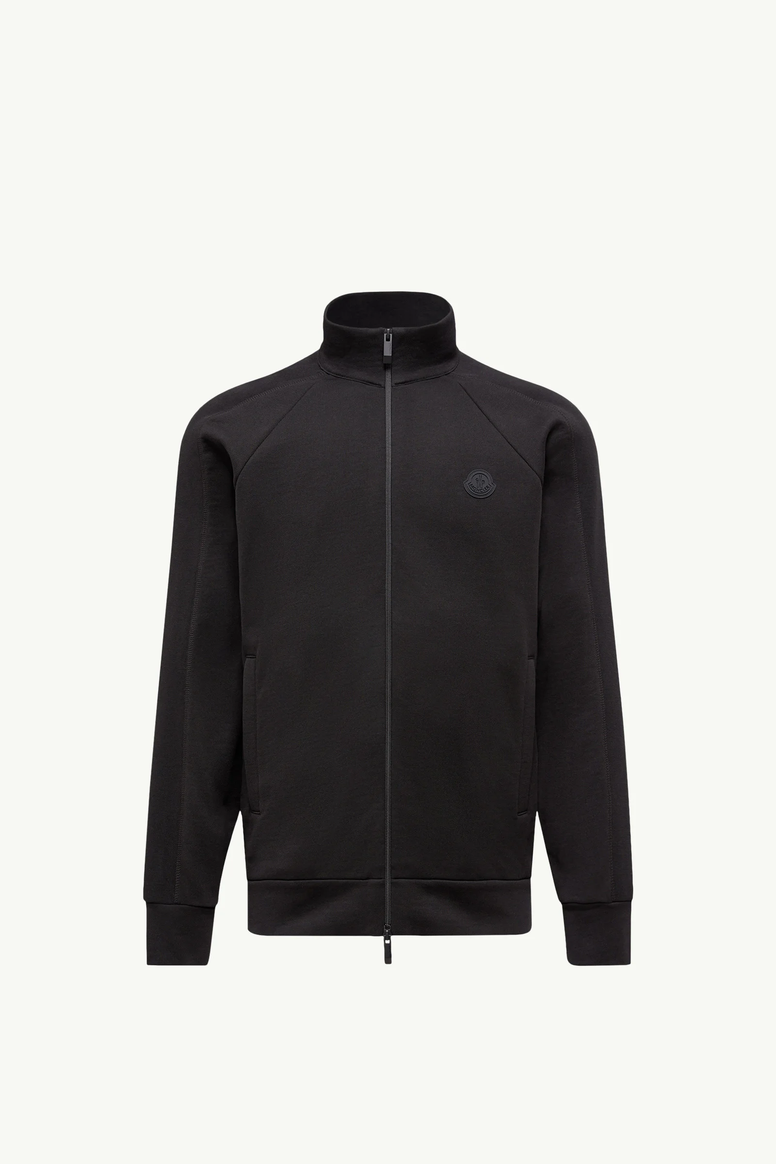 Cotton Zip-Up Sweatshirt - 1