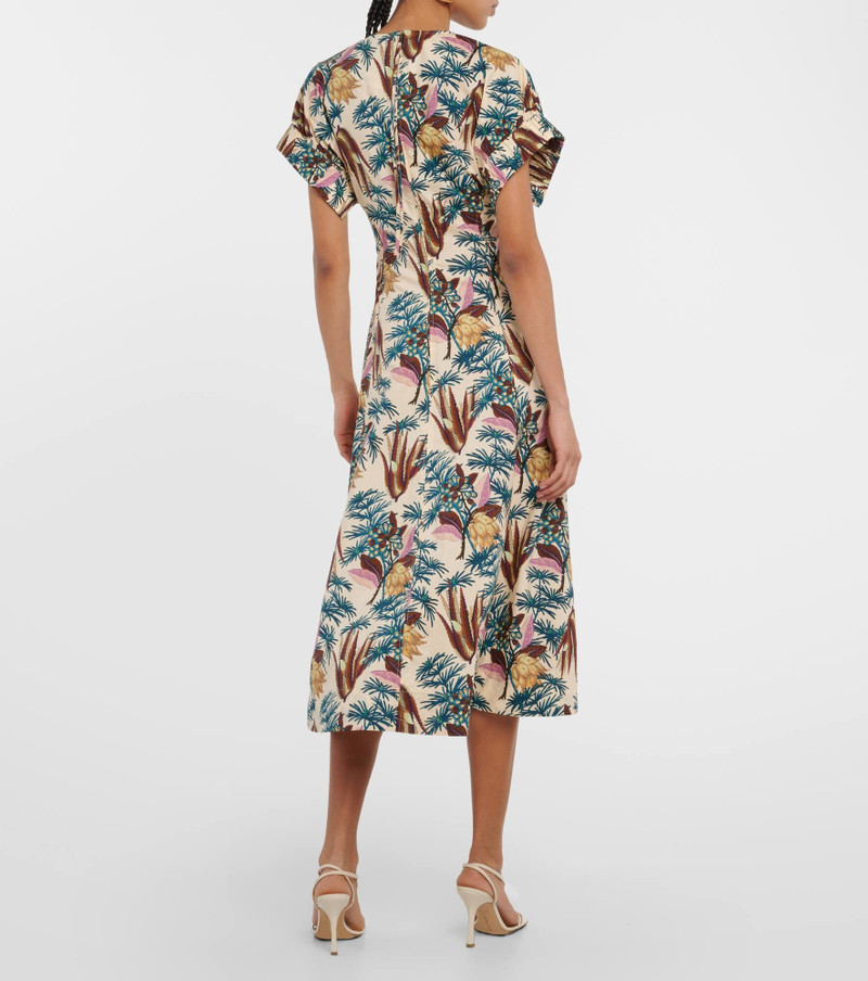 Devon cotton poplin midi dress 3