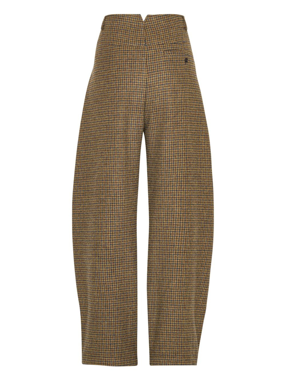 houndstooth-pattern trousers - 2