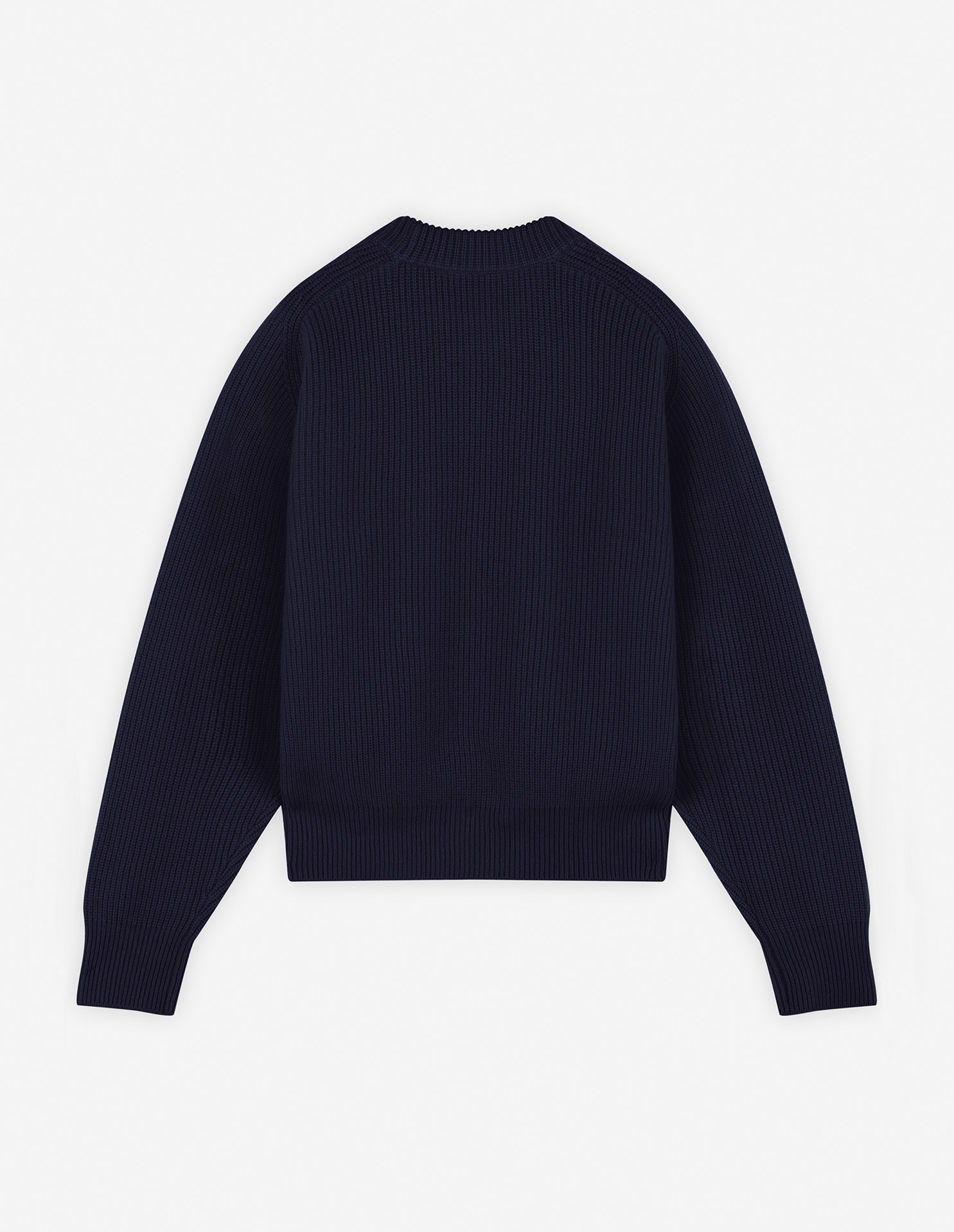 BOLD FOX HEAD PATCH COMFORT RIBBED JUMPER - 6