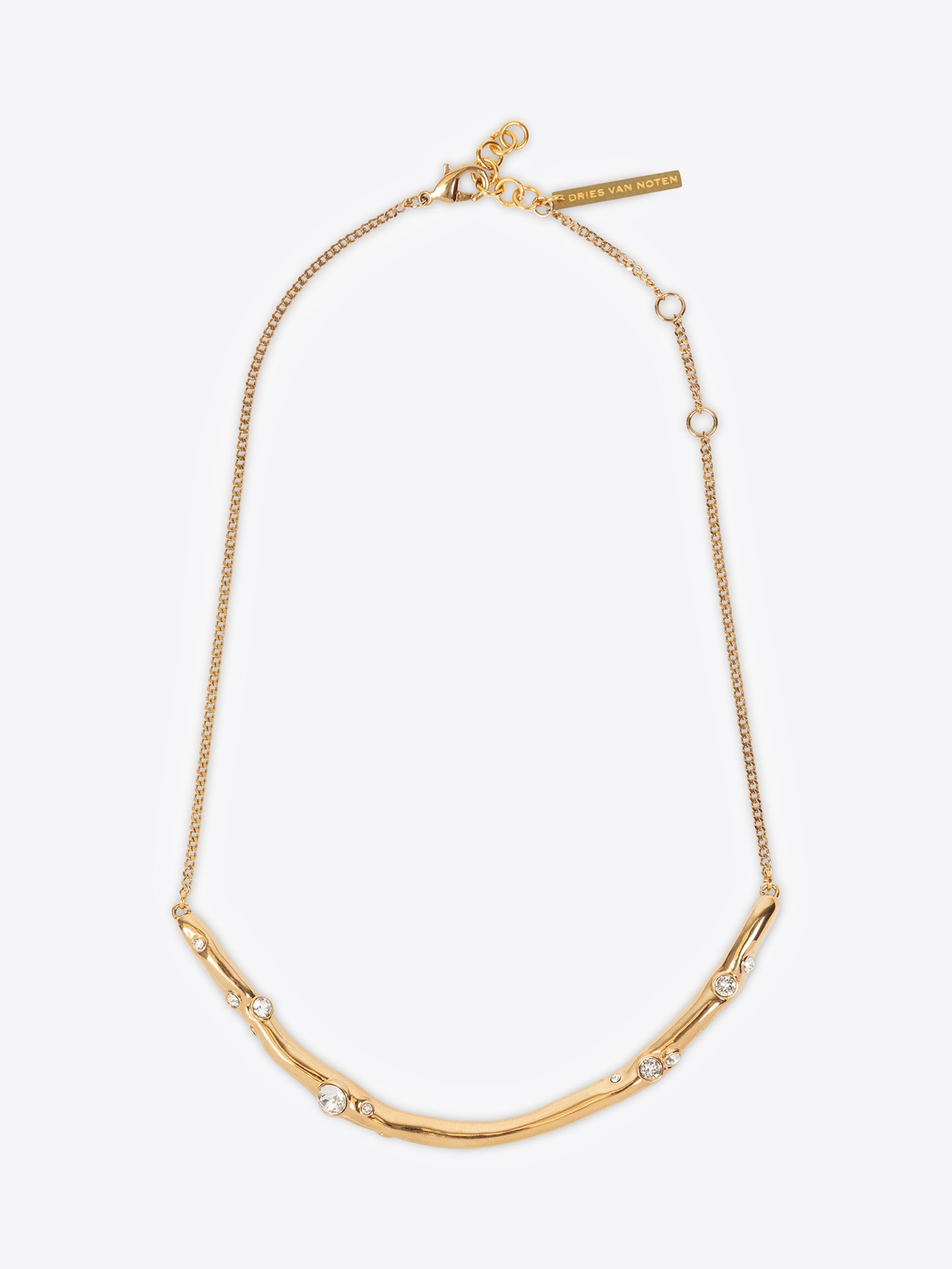 大人気♪【Dries Van Noten】Gold-plated pendant necklace Gold-plated pendant necklace in gold - Dries Van Noten