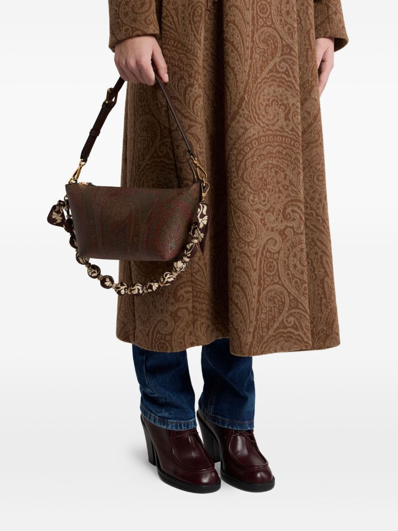 Etro floral-print sphere bag strap outlook