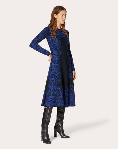 Valentino Intarsia Stretch-Viscose Knitted Dress outlook