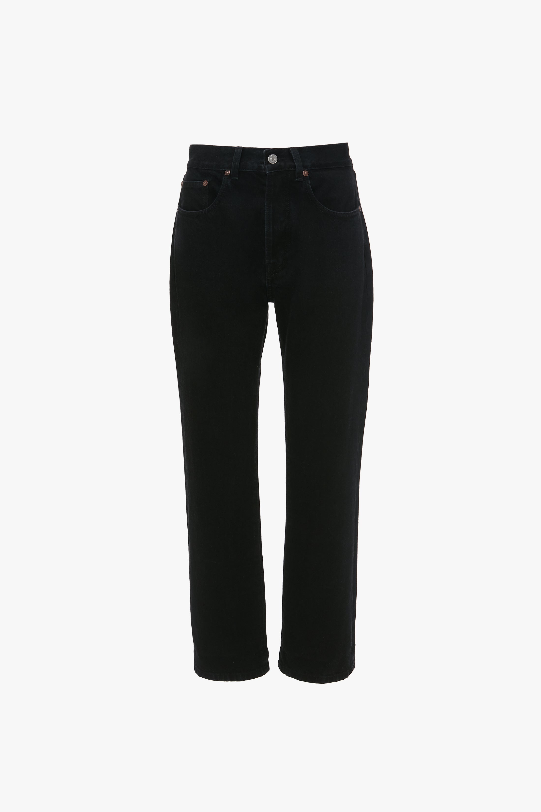 Exclusive Victoria Relaxed Jean In Washed Black - 1