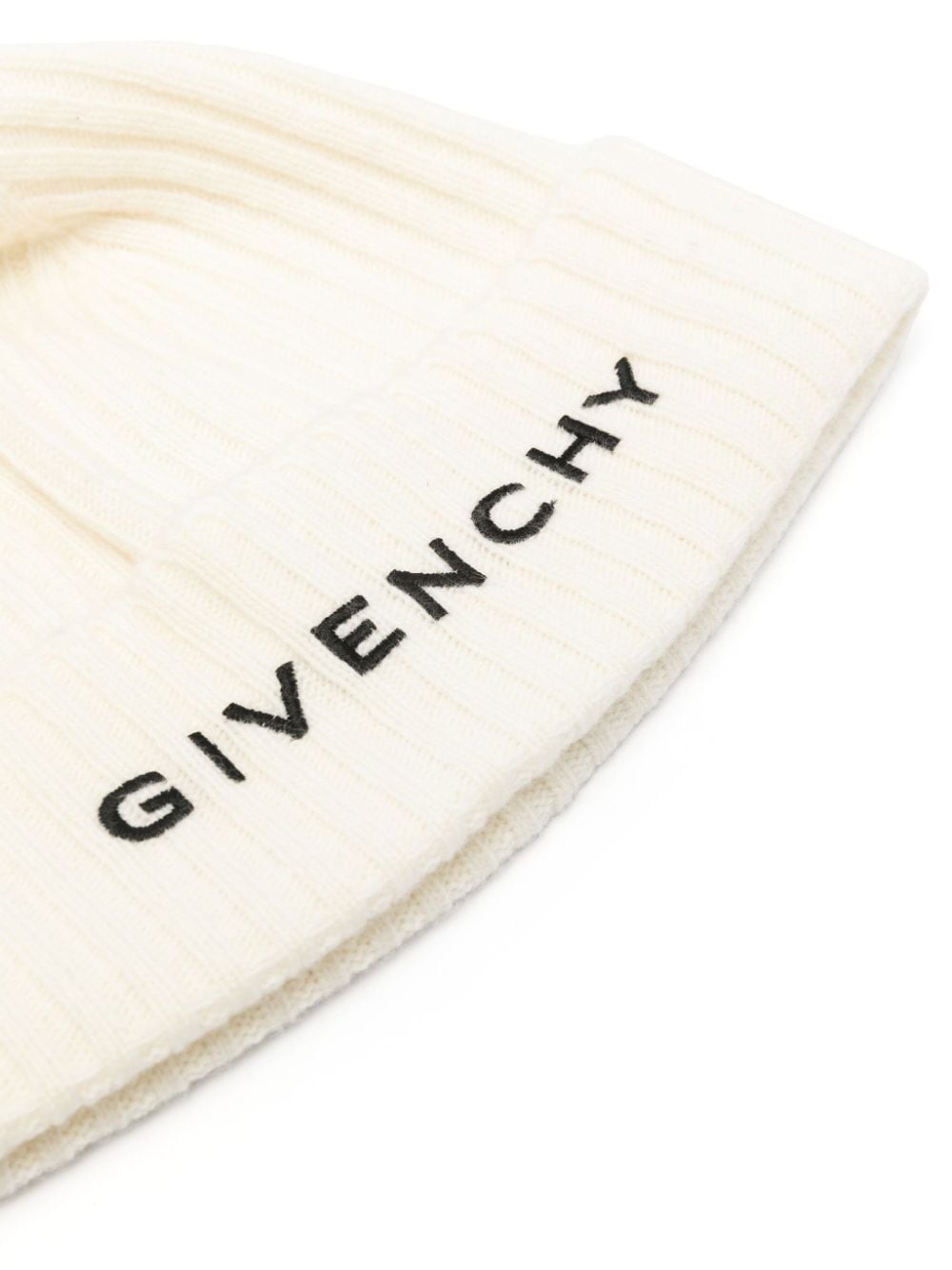 4G-embroidered ribbed beanie - 2