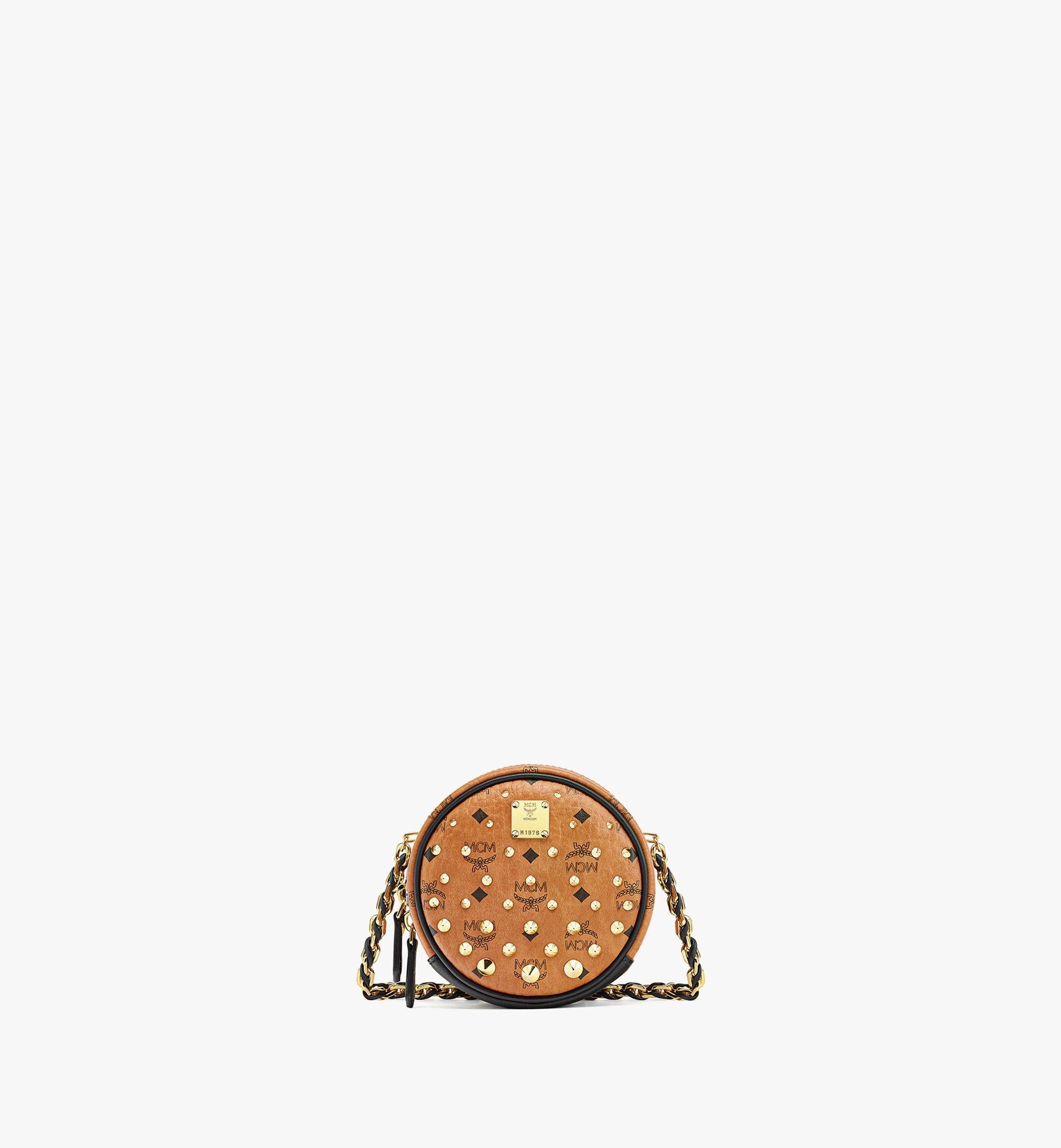 Orkestra Crossbody in Gold Studded Visetos - 1