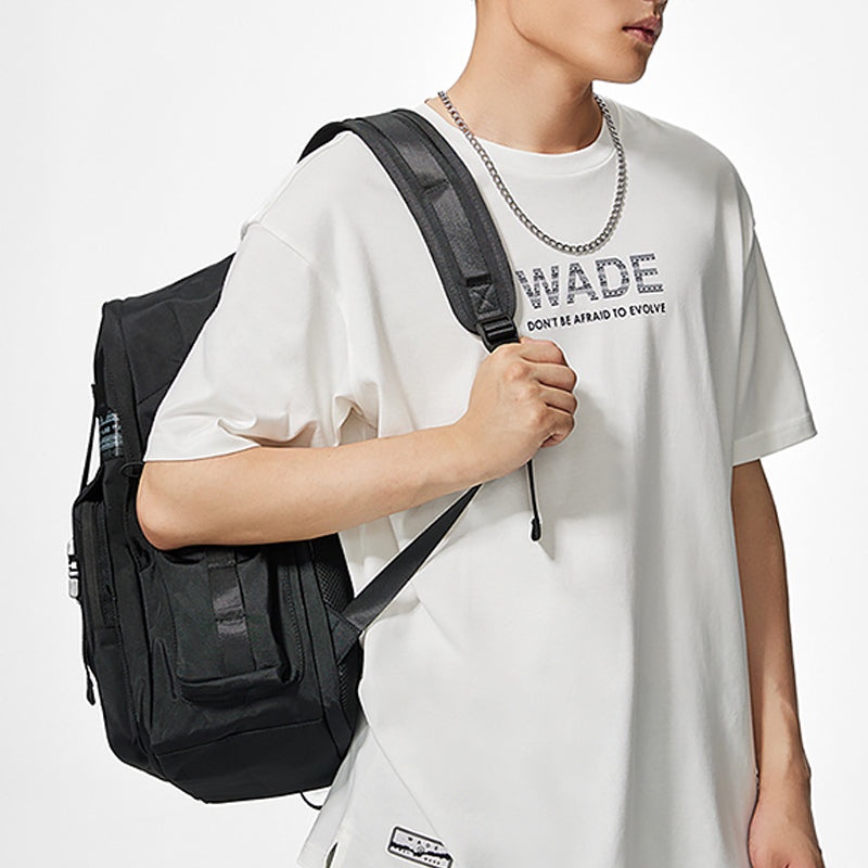 Li-Ning Way Of Wade Logo Backpack 'Black' ABSS185-1 - 8