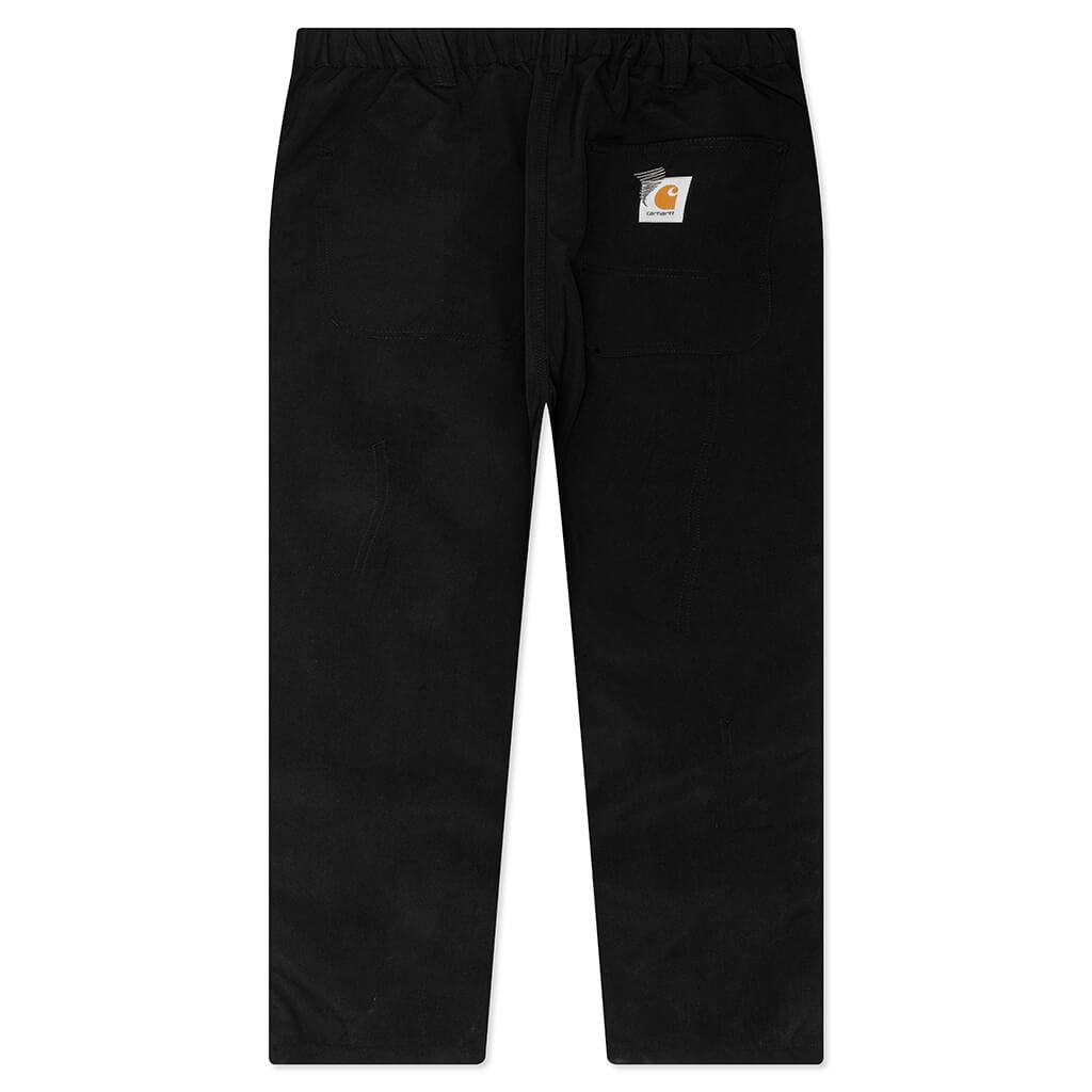 CARHARTT WIP X INVINCIBLE REMOVED POCKET DOUBLE KNEE PANT - BLACK - 2