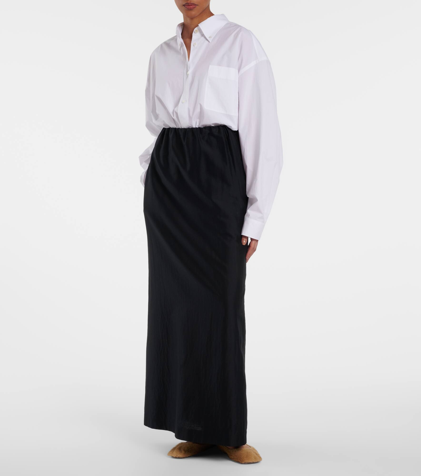 Victoria oversized cotton poplin shirt - 2