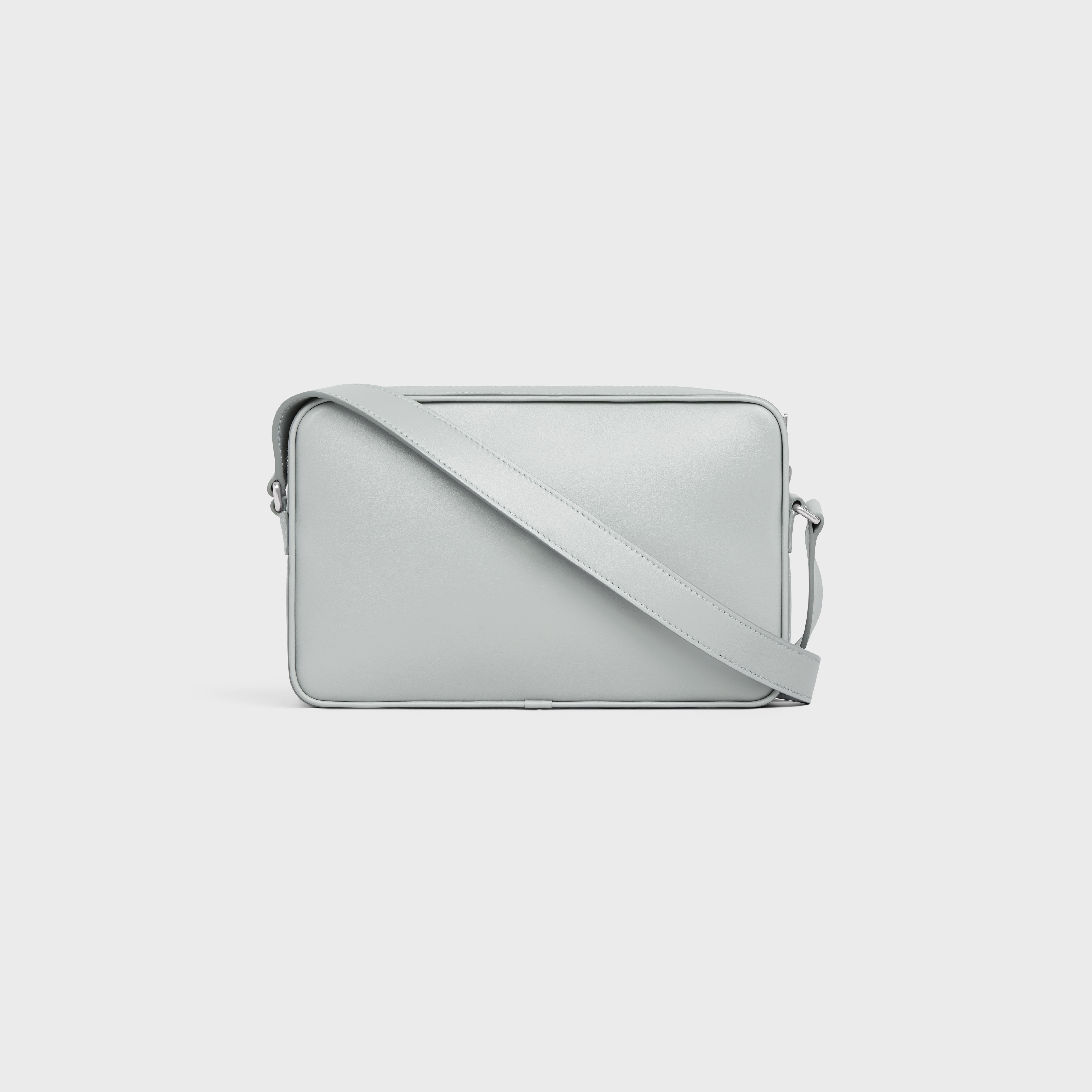 Medium Messenger Bag in Smooth Calfskin with Celine Print - 3