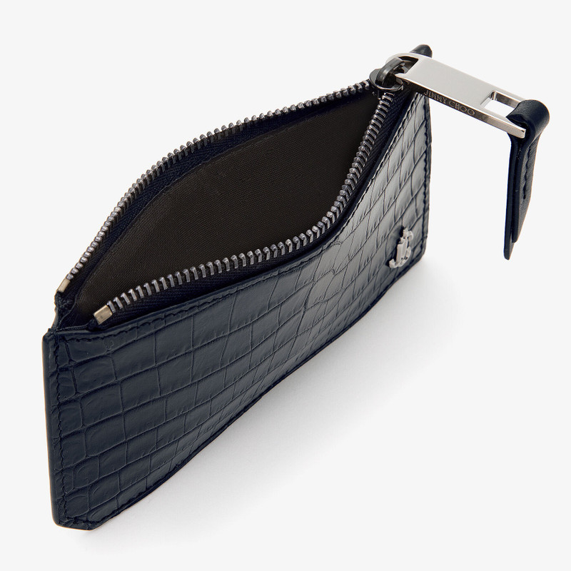 JIMMY CHOO Casey
Black Croc-Embossed Leather Card Case with JC Logo outlook