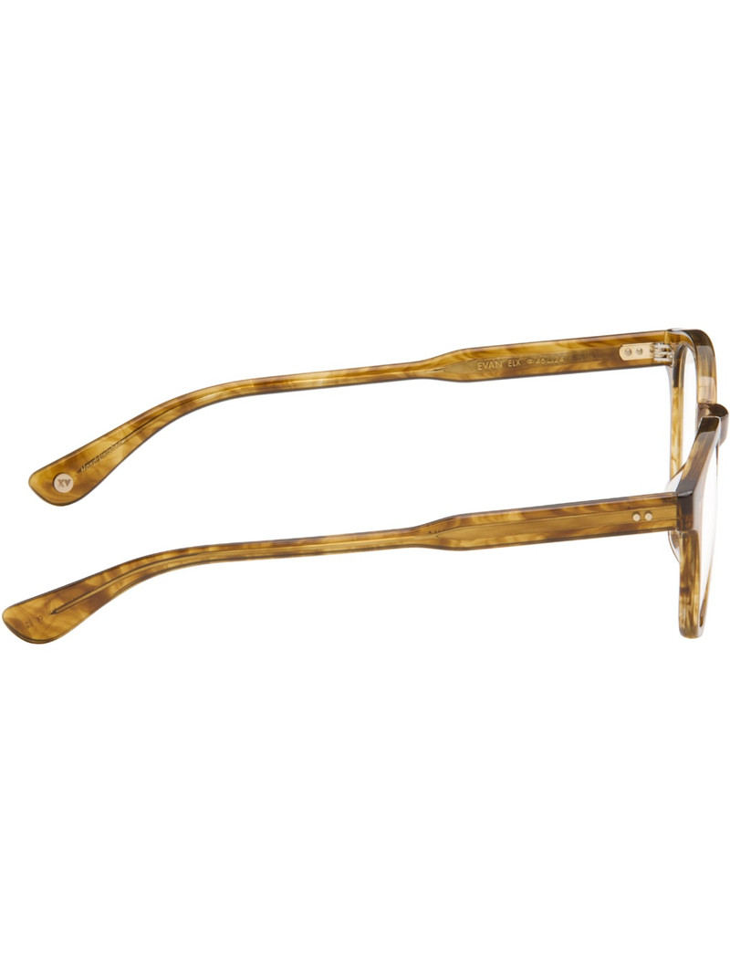 Garrett Leight Brown Evan Glasses outlook