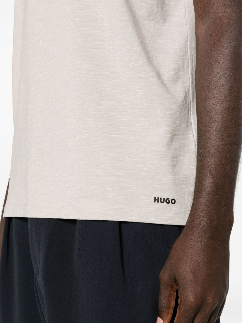 logo-appliquÃ© polo shirt - 5